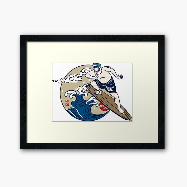 Aperçu de l'œuvre NAMINORI (UKIYOE) créée et vendue par rk58rk58.