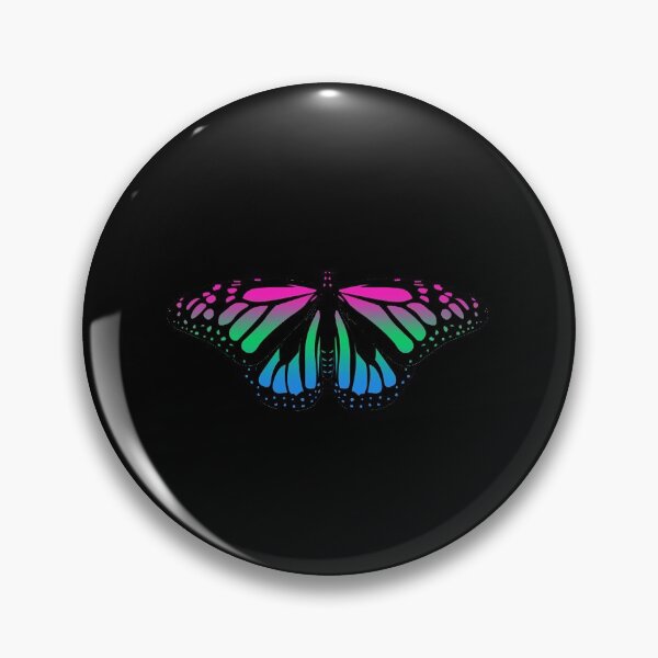 Item preview, Polysexual Pride Butterfly  designed and sold by SaveonOneal.