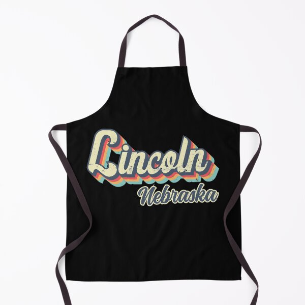 Item preview, Lincoln City Nebraska Retro Vintage 70s rainbow designed and sold by Teelogic.