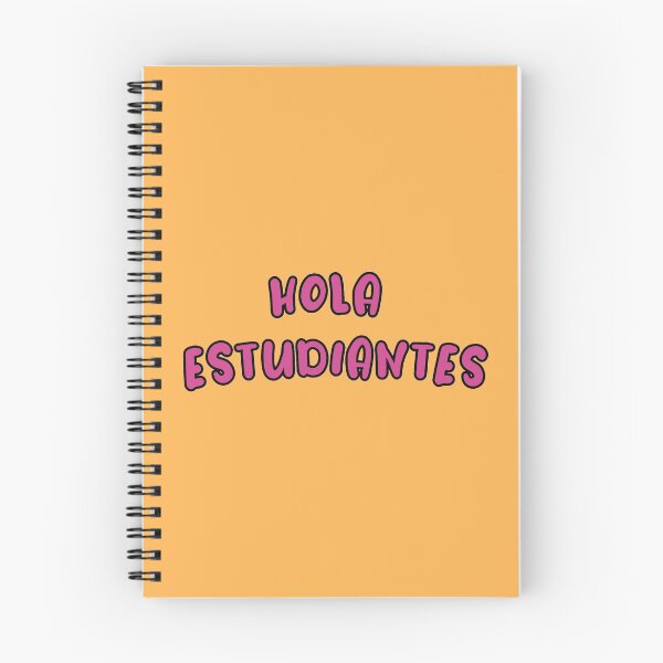 Item preview, hola estudiantes designed and sold by Blazing-Art.