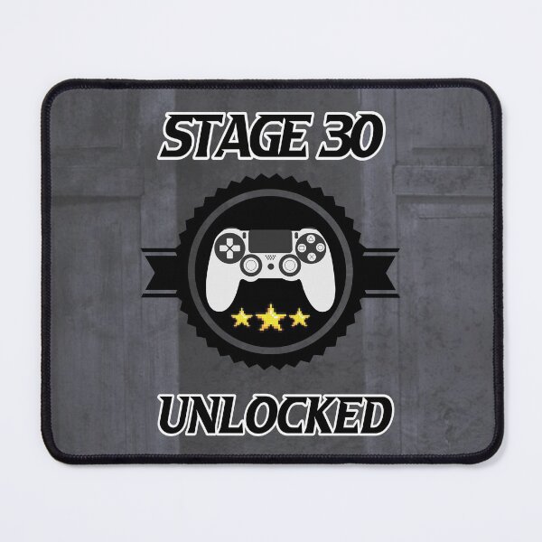 Item preview, Level 30 Unlocked | Vintage 30th Birthday | Stage 30 designed and sold by JooArtPrints ★★★★★.
