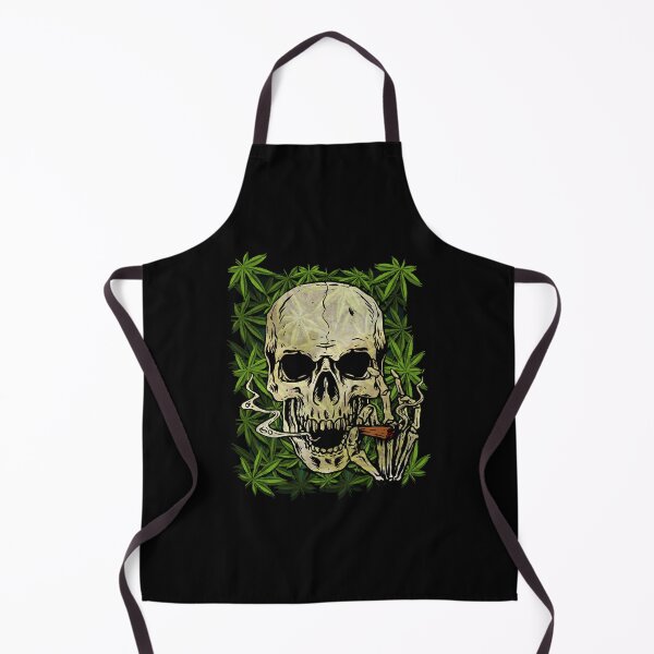 Item preview, Marijuana Skull Smoke Weed Cannabis Leaf Sugar Skull  designed and sold by SaveonOneal.