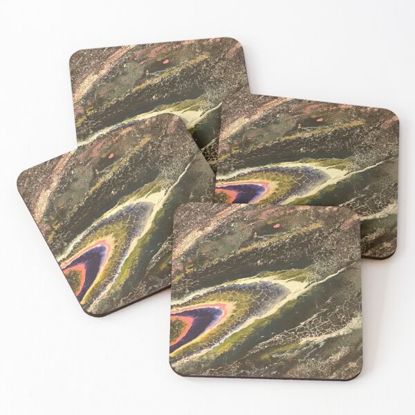 Item preview, Abstract glass print, Enigma designed and sold by evjennyart.