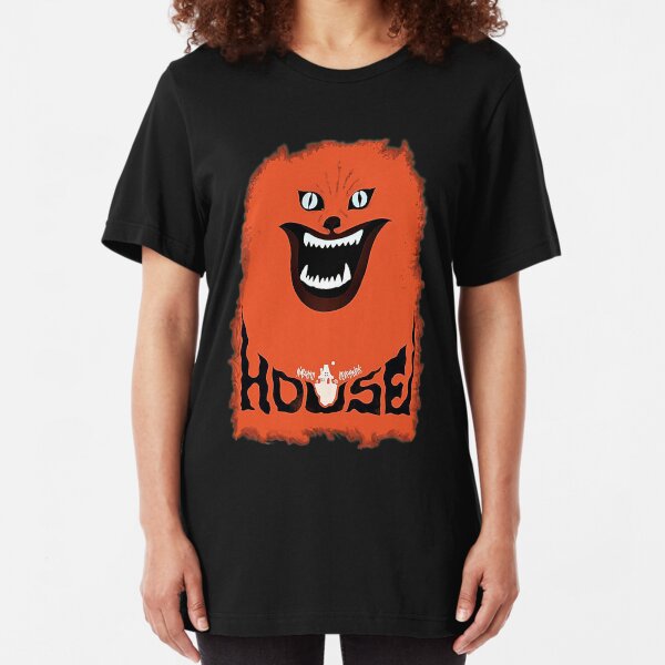 House (hausu) - Logotipo Camiseta ajustada