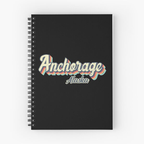 Item preview, Anchorage City Alaska Retro Vintage 70s rainbow designed and sold by Teelogic.