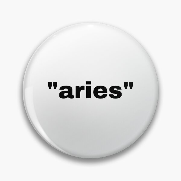 Item preview, "aries" single word with quotation marks designed and sold by JonathanFTR.