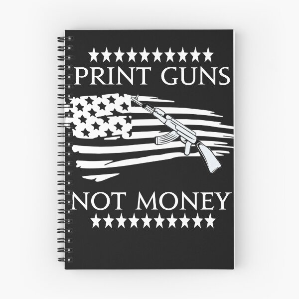 Item preview, PRINT GUNS NOT MONEY shirt designed and sold by Pitchou07.