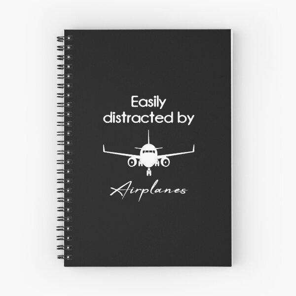 Item preview, Easily distracted by airplanes  Aviation Lovers Long Sleeve T-Shirt designed and sold by StricklerShari.