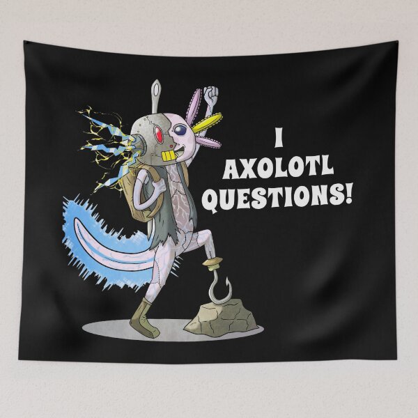 Item preview, I Axolotl Questions designed and sold by ojdart.