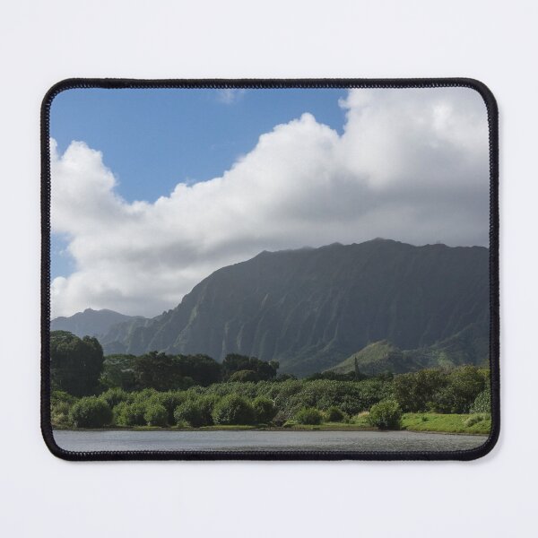 Item preview, Corrugated Mountains and a Hole in the Sky - Hawaiian Travel designed and sold by Georgia Mizuleva.