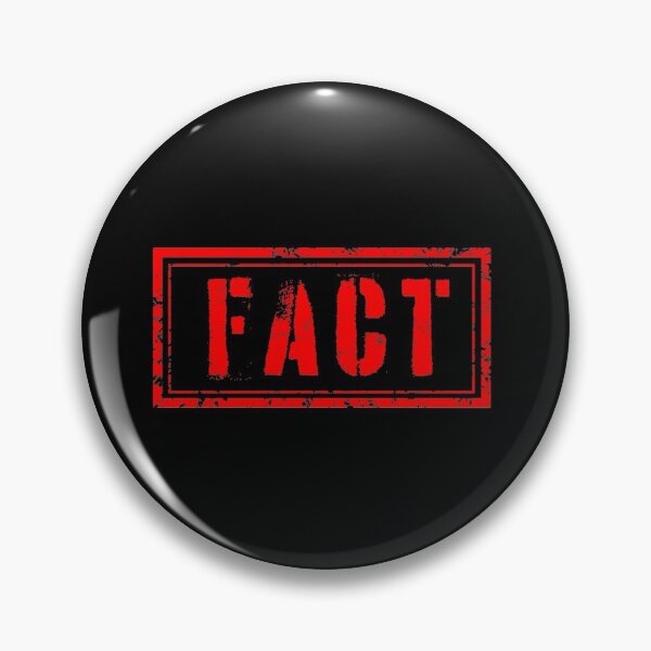 Item preview, Fact stamp designed and sold by EdgyDesignForU.