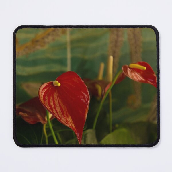 Item preview, Exotic Tropical Dream Garden - Hot Red Hearts and Sea Creatures designed and sold by Georgia Mizuleva.