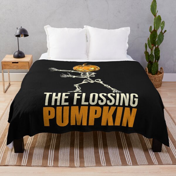 Item preview, The Flossing Pumpkin Scary Halloween designed and sold by Pam140.