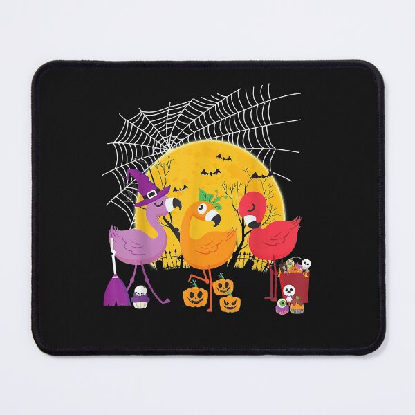 Item preview, Flamingo Halloween Witch Pumpkin Costume T-Shirt designed and sold by lizamcdermott.