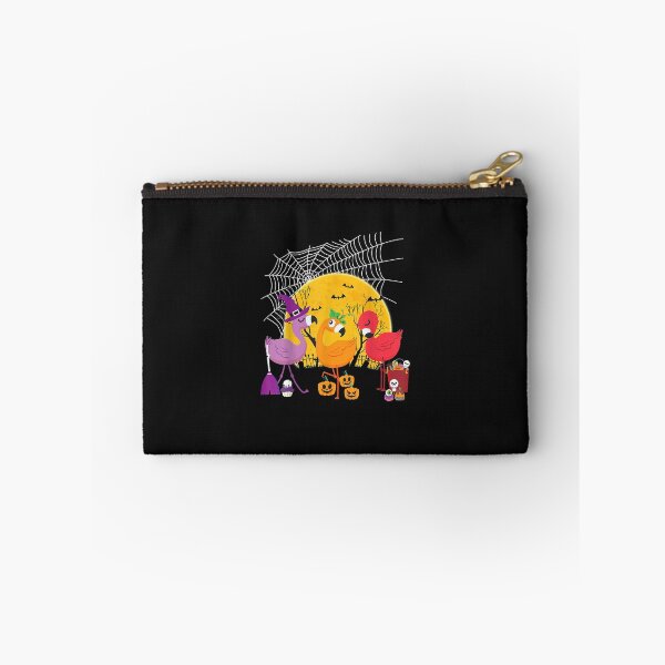 Item preview, Flamingo Halloween Witch Pumpkin Costume T-Shirt designed and sold by lizamcdermott.