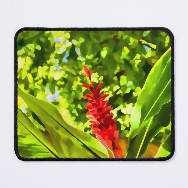Item preview, Tropical Impressions - Red Ginger Flower designed and sold by Georgia Mizuleva.