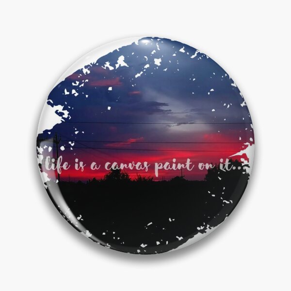 Item preview, Life is a canvas paint on it... designed and sold by Credenz.