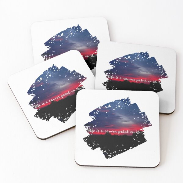 Item preview, Life is a canvas paint on it... designed and sold by Credenz.