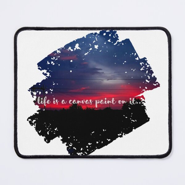 Item preview, Life is a canvas paint on it... designed and sold by Credenz.