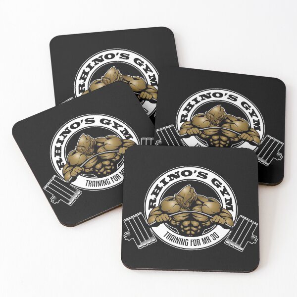 Item preview, Rhino's Gym - Training for Mastery Rank 30 designed and sold by onelegiondesign.