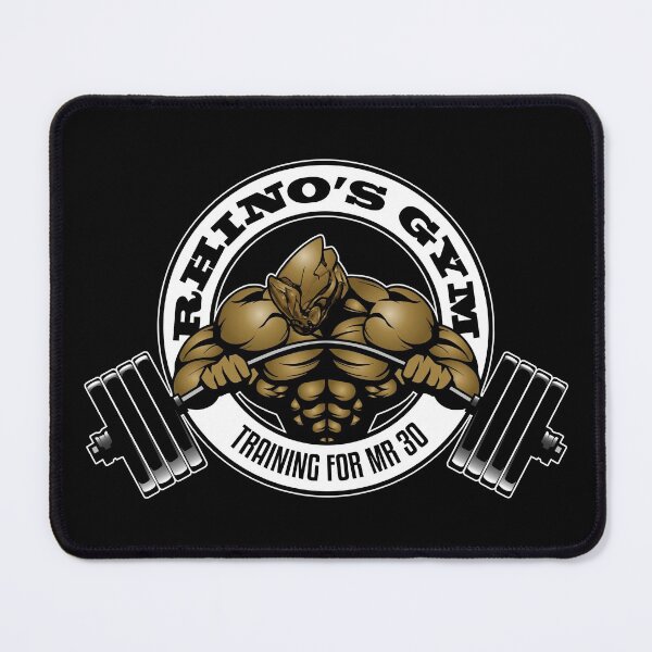 Item preview, Rhino's Gym - Training for Mastery Rank 30 designed and sold by onelegiondesign.
