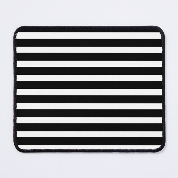 Item preview, black and white horizontal Stripes designed and sold by drifti.