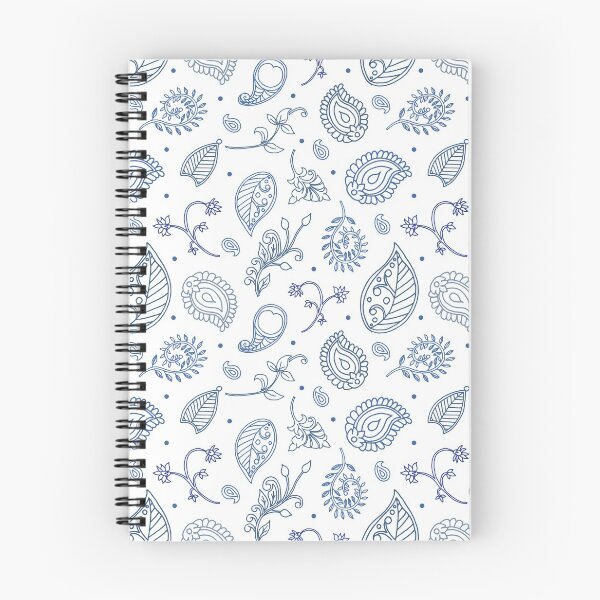 Item preview, Paisley Hamptons Pattern in Blue and White designed and sold by HotHibiscus.