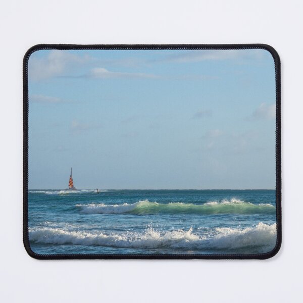 Item preview, Quintessential Hawaiian Morning - Sun, Surf, Sail, Waves designed and sold by Georgia Mizuleva.