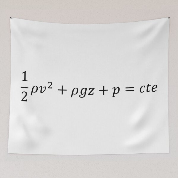 Item preview, bernoulli equation of fluid dynamics, science and engineering designed and sold by NoetherSym.