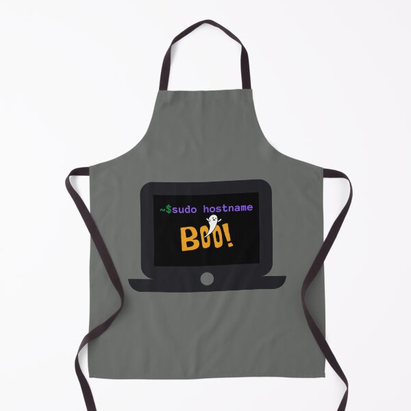 Item preview, Sudo Hostname Boo - Scary ghost changing hostname - Happy Halloween designed and sold by IrinchiDE.