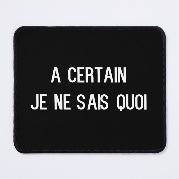 Item preview, A certain je ne sais quoi designed and sold by kapotka.