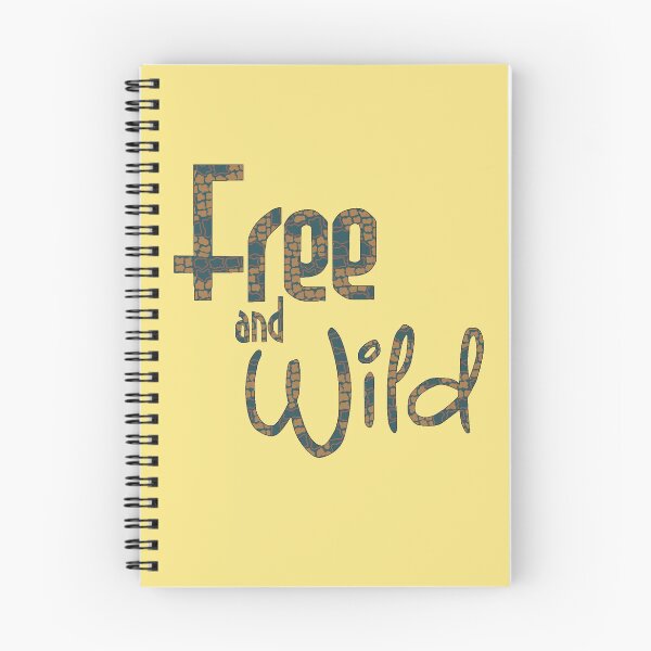 Item preview, Free and Wild Animal Pattern Saying designed and sold by YourSpace8.