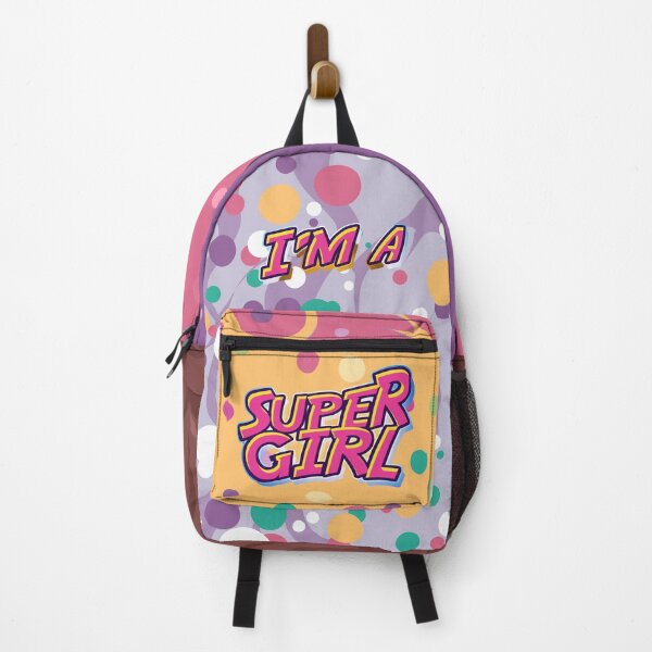 Item preview, Polka dot girl, I'm a superhero, light purple color designed and sold by yashik.