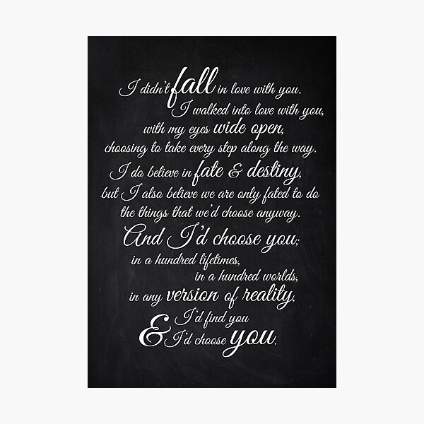 Kiersten White Quote Photographic Print