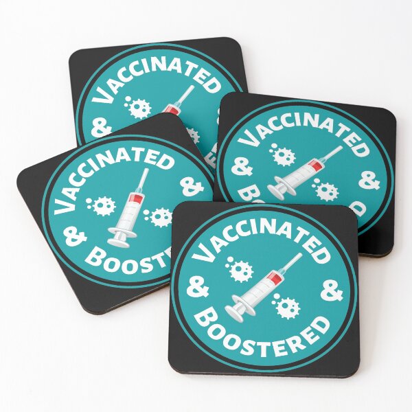 Item preview, Vaccinated and Boostered Circle- Covid Booster Shot for Vaccinated People - covid vaccine designed and sold by CaitU.