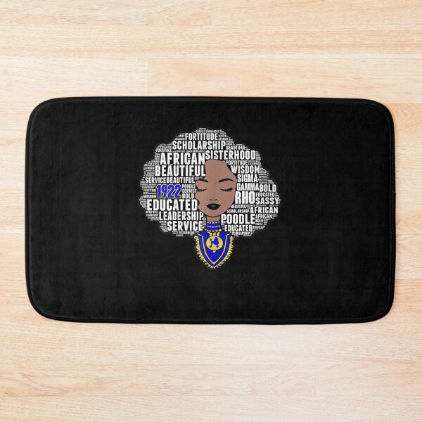 Item preview, SGRho Sigma-1922 Afro Natural Hair Gamma-Rho Hand Sign Words  designed and sold by LeishaBriseno.