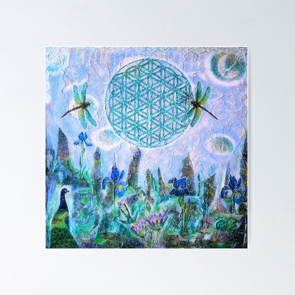 Item preview, Flower of life lullaby designed and sold by Lilaviolet.