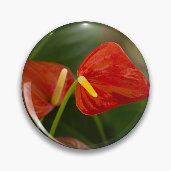 Item preview, Exotic Tropical Dream Garden - Hot Red Hearts and Lush Green designed and sold by Georgia Mizuleva.