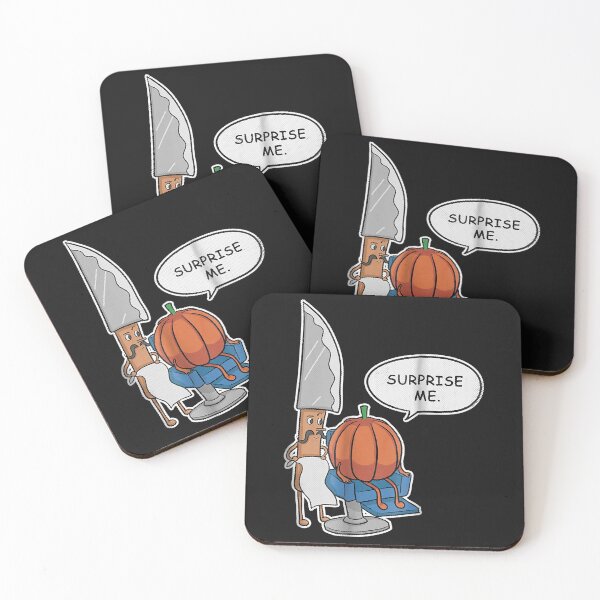 Item preview, Funny Halloween Pumpkin Shirt - Surprise Me designed and sold by lizamcdermott.