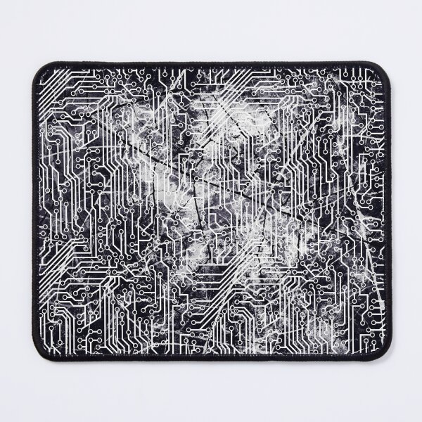 Item preview, Dark Cyber Grunge Circuit Board Pattern designed and sold by bexilla.