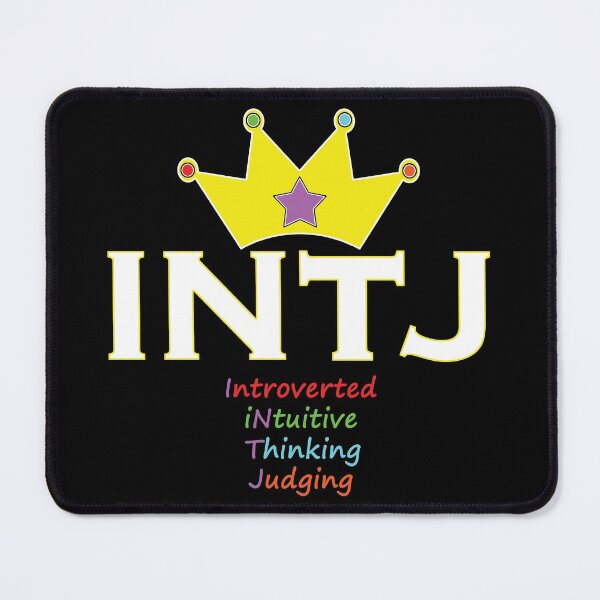 Item preview, INTJ - Typography Design designed and sold by art-by-shadab.