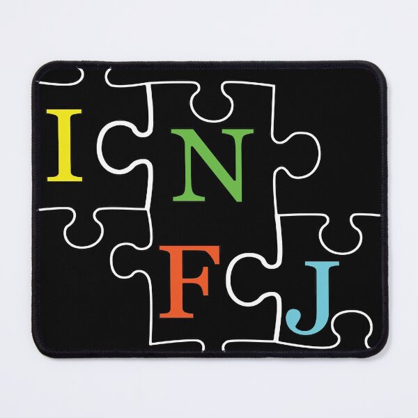 Item preview, INFJ Puzzle - Typography Design designed and sold by art-by-shadab.