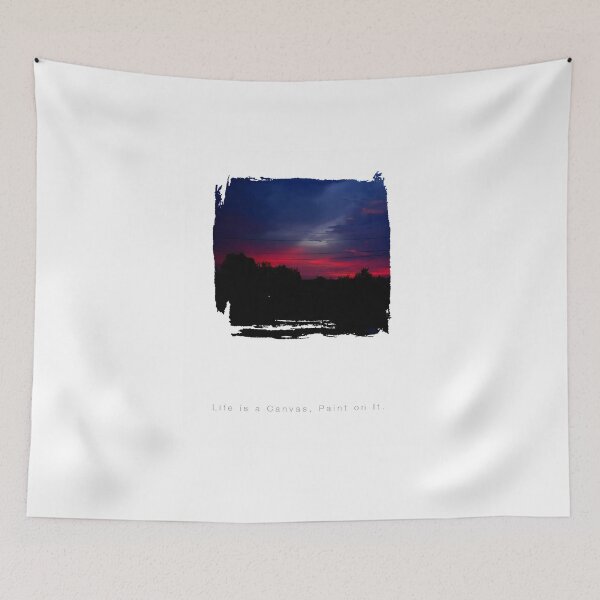 Item preview, Life is a canvas paint on it.... designed and sold by Credenz.