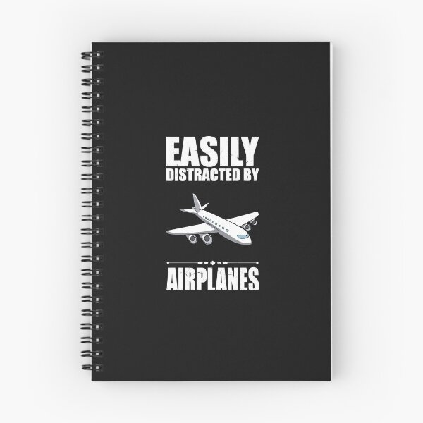 Item preview, Easily Distracted By Airplanes Funny Airplane Gift Hoodie designed and sold by StricklerShari.