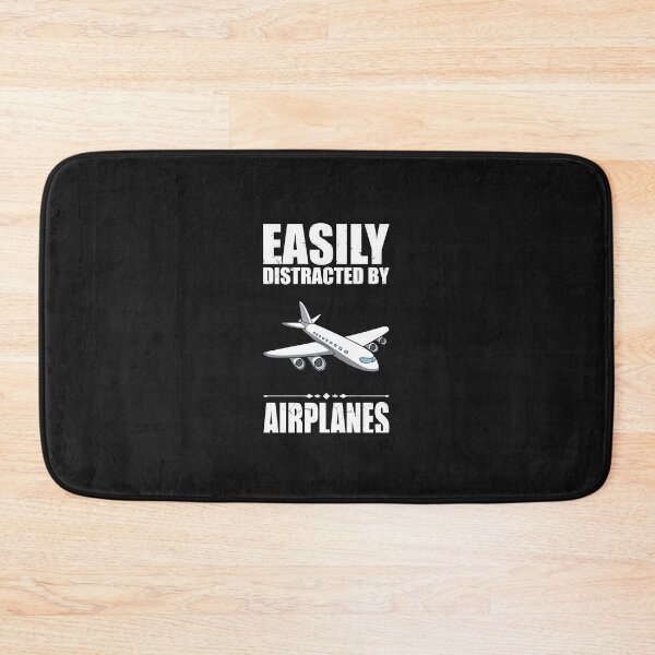 Item preview, Easily Distracted By Airplanes Funny Airplane Gift Hoodie designed and sold by StricklerShari.