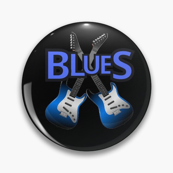 Artikelvorschau, Das Blues-Musik-Gitarren-Design entworfen und verkauft von Looksup.