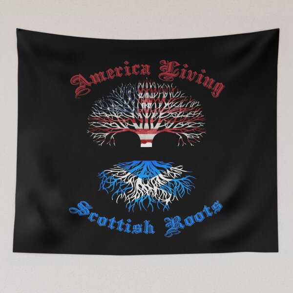 Item preview, America Living Scottish Roots designed and sold by Braw-Merch.