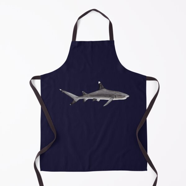Item preview, WHITETIP REEF SHARK-Triaenodon obesus (light blue) designed and sold by BEATRIZ ABAITUA.