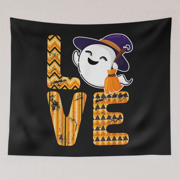 Item preview, Halloween - Camiseta Love Halloween Ghost designed and sold by lizamcdermott.