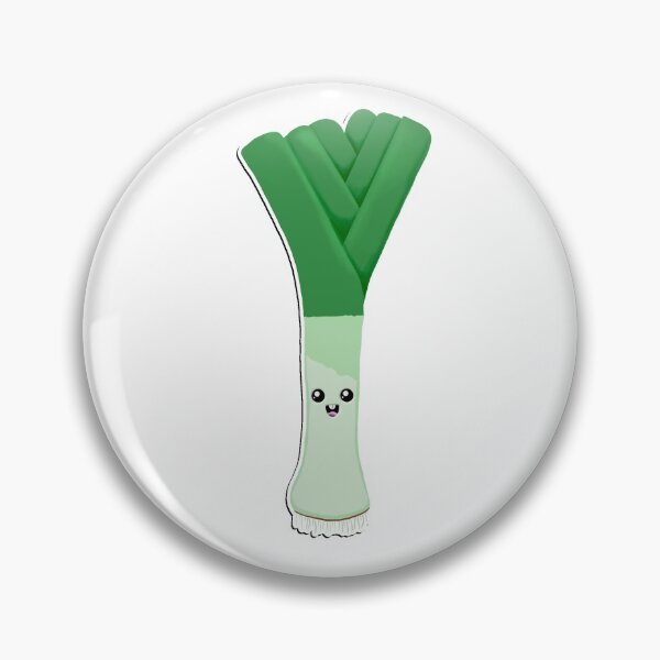 Item preview, Cute Kawaii Leek designed and sold by MadeByKarlsen.